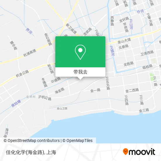 佳化化学(海金路)地图