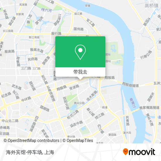 海外宾馆-停车场地图