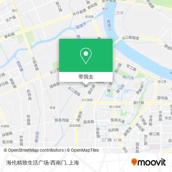 海伦精致生活广场-西南门地图