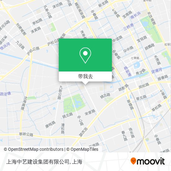 上海中艺建设集团有限公司地图