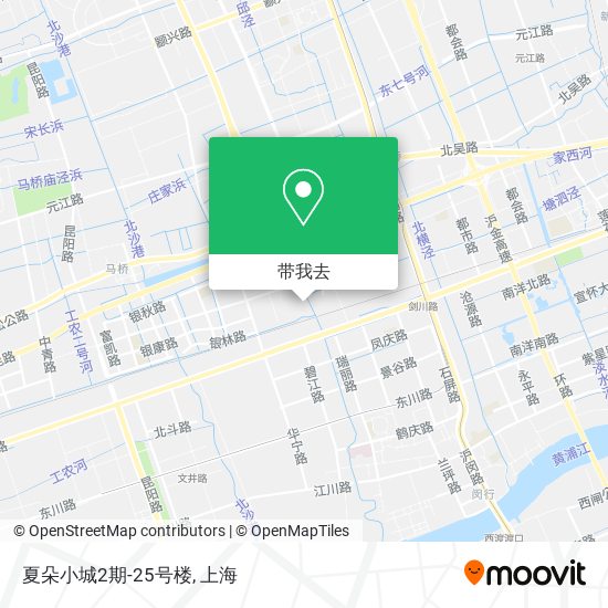 夏朵小城2期-25号楼地图