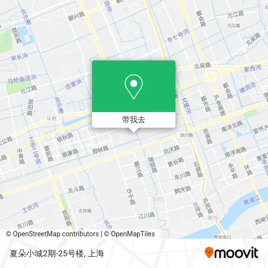 夏朵小城2期-25号楼地图