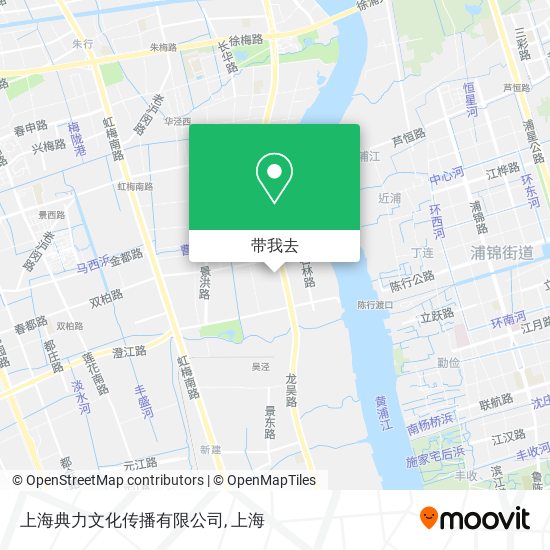 上海典力文化传播有限公司地图
