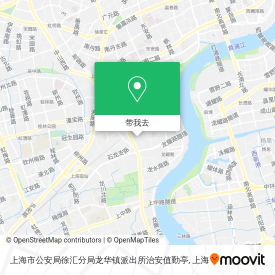 上海市公安局徐汇分局龙华镇派出所治安值勤亭地图