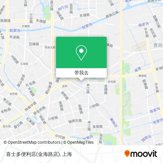 喜士多便利店(金海路店)地图