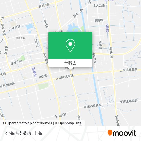 金海路南港路地图