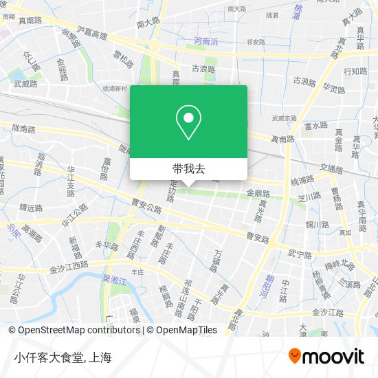 小仟客大食堂地图