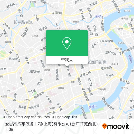 爱思杰汽车装备工程(上海)有限公司(新广商苑西北)地图