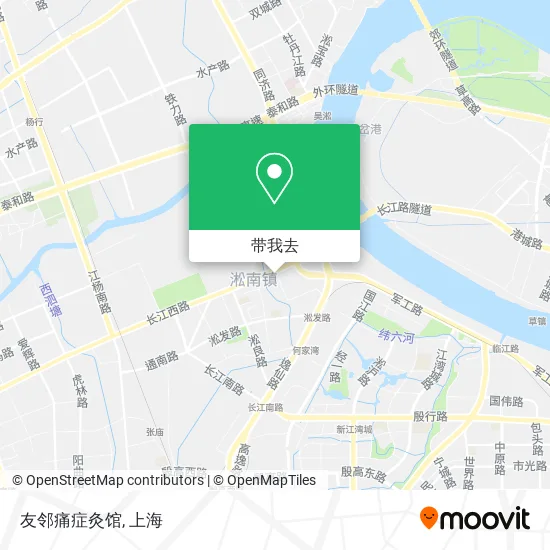 友邻痛症灸馆地图