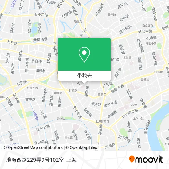 淮海西路229弄9号102室地图