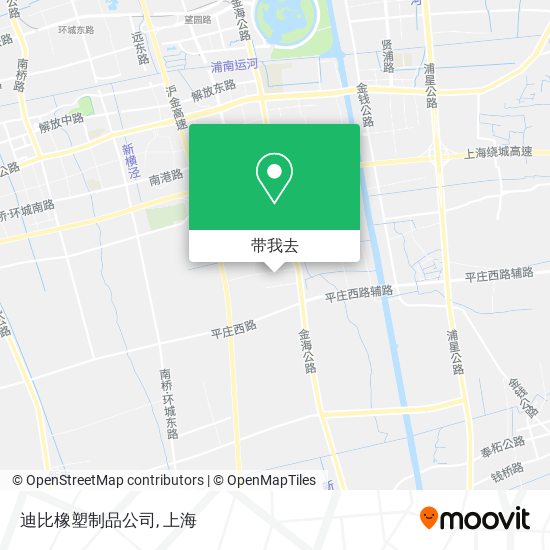 迪比橡塑制品公司地图