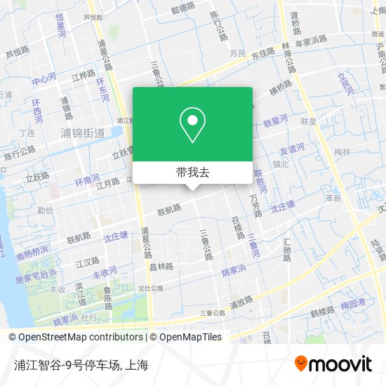 浦江智谷-9号停车场地图