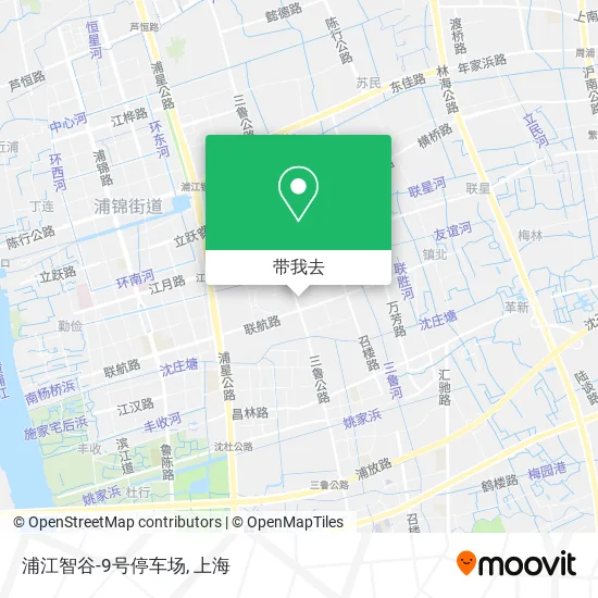 浦江智谷-9号停车场地图