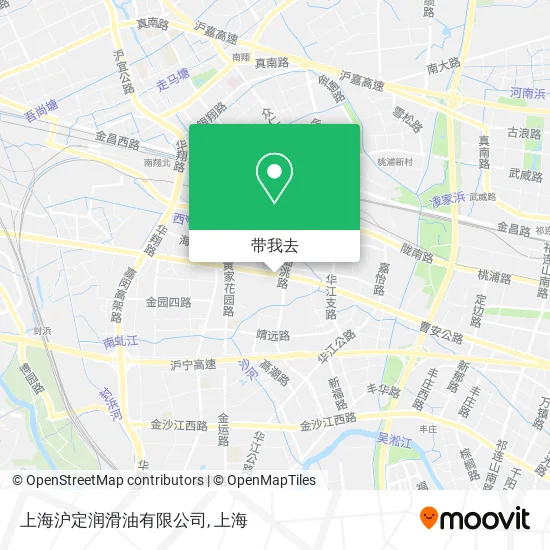 上海沪定润滑油有限公司地图