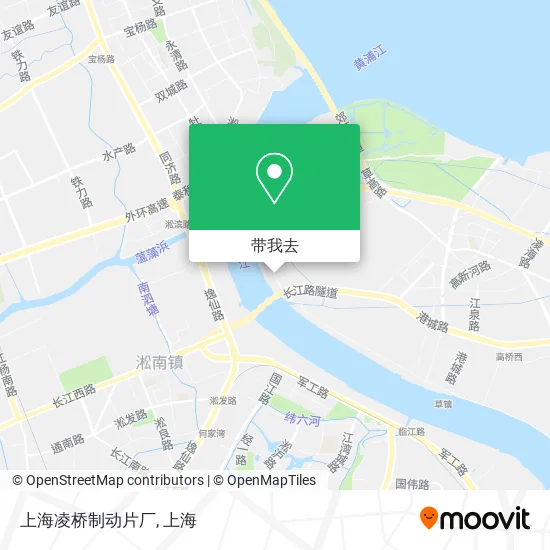 上海凌桥制动片厂地图