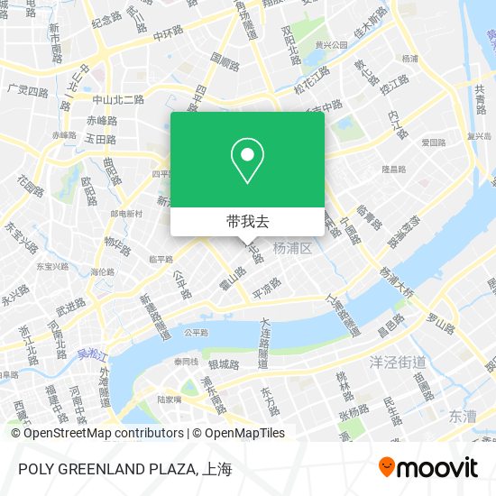 POLY GREENLAND PLAZA地图