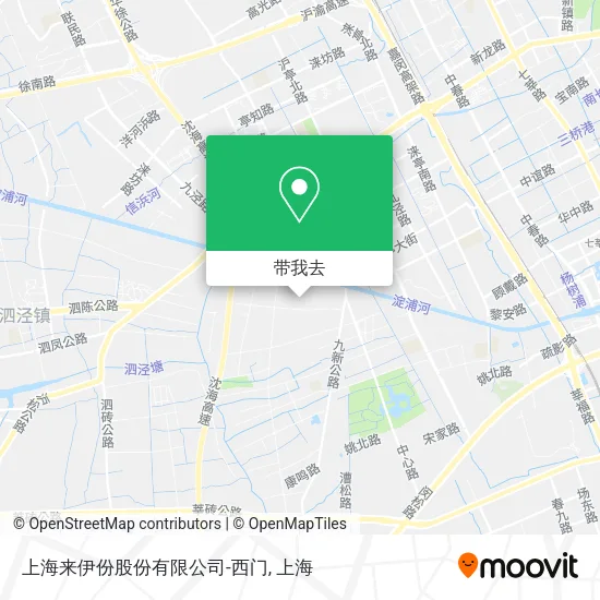 上海来伊份股份有限公司-西门地图