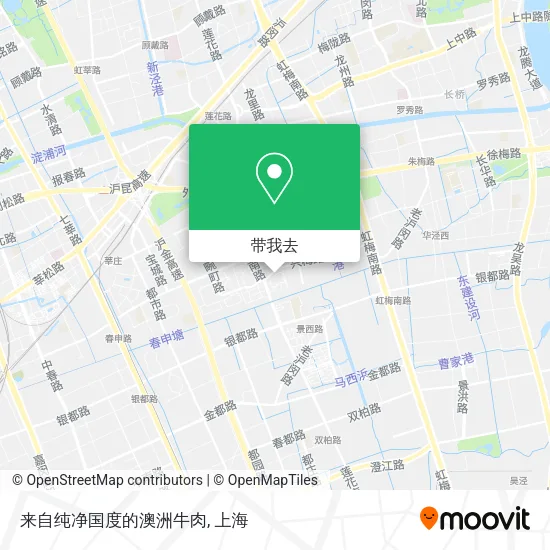 来自纯净国度的澳洲牛肉地图