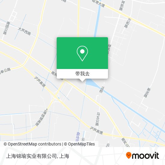 上海锦瑜实业有限公司地图
