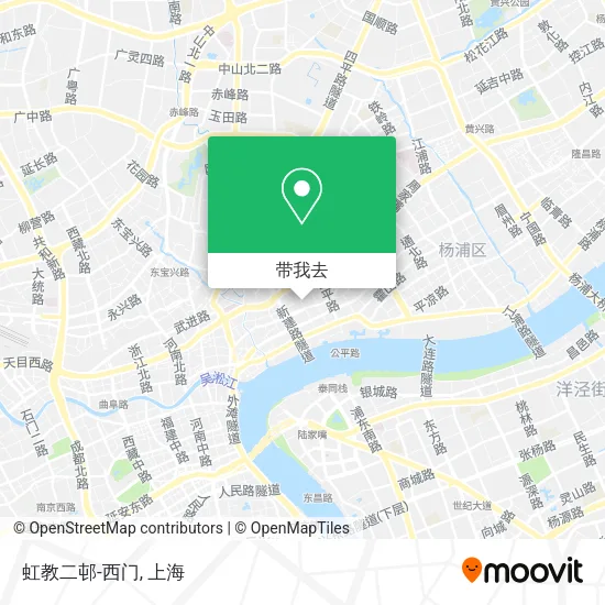 虹教二邨-西门地图