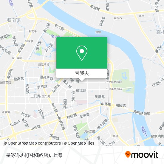 皇家乐甜(国和路店)地图