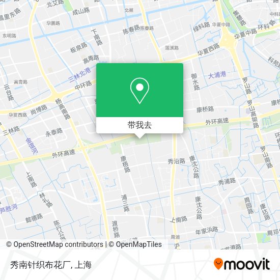 秀南针织布花厂地图