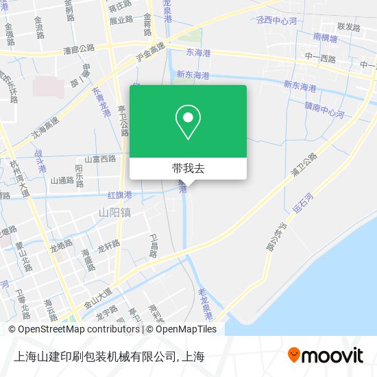上海山建印刷包装机械有限公司地图