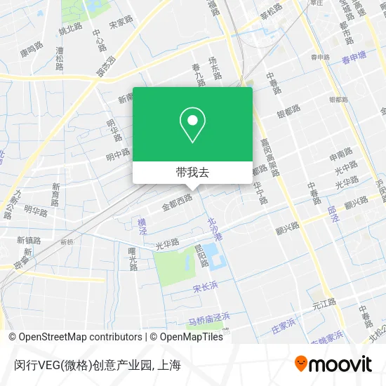 闵行VEG(微格)创意产业园地图