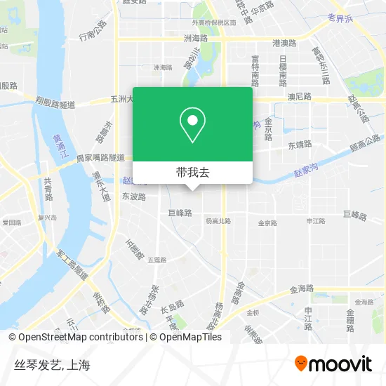 丝琴发艺地图