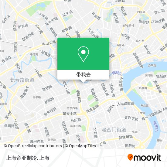 上海帝亚制冷地图