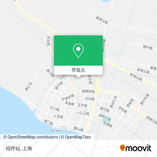 招呼站地图