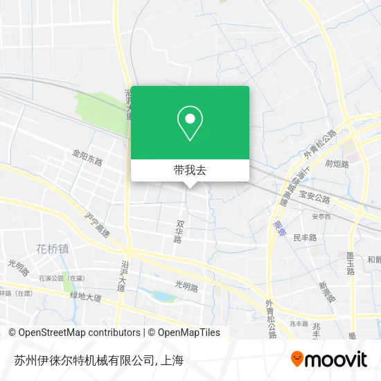苏州伊徕尔特机械有限公司地图