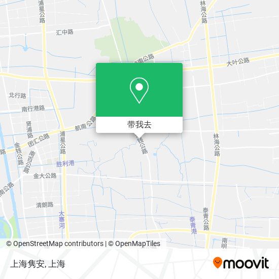 上海隽安地图