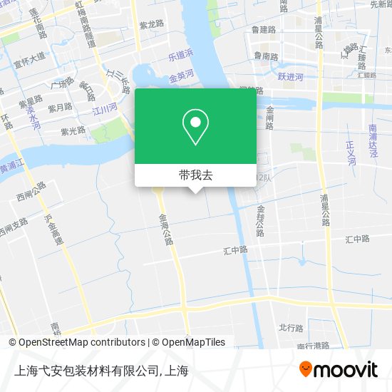 上海弋安包装材料有限公司地图