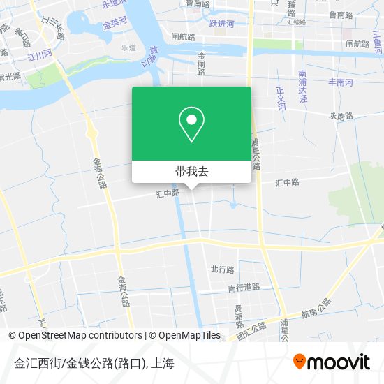 金汇西街/金钱公路(路口)地图