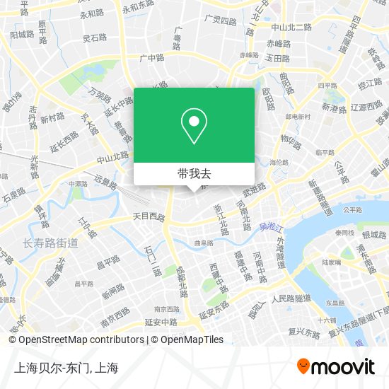 上海贝尔-东门地图