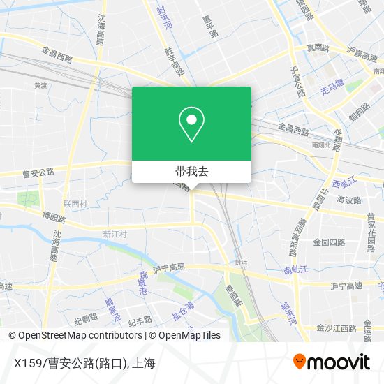 X159/曹安公路(路口)地图