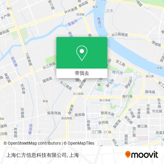 上海仁方信息科技有限公司地图