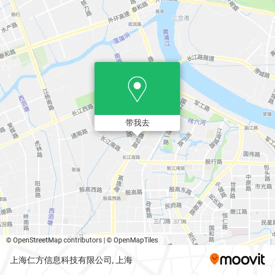 上海仁方信息科技有限公司地图