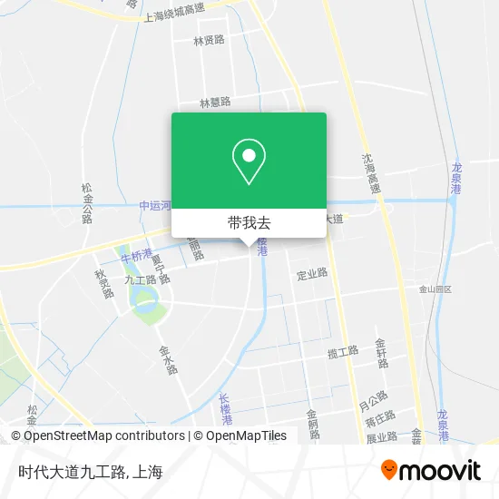 时代大道九工路地图