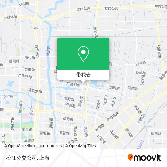 松江公交公司地图
