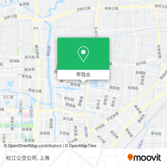 松江公交公司地图