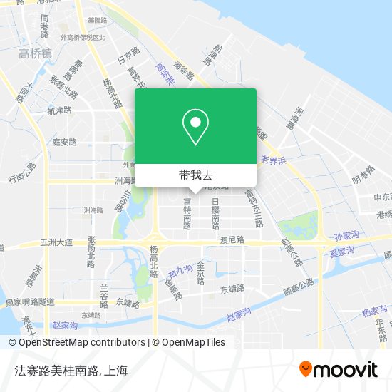 法赛路美桂南路地图
