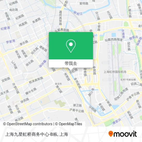 上海九星虹桥商务中心-B栋地图