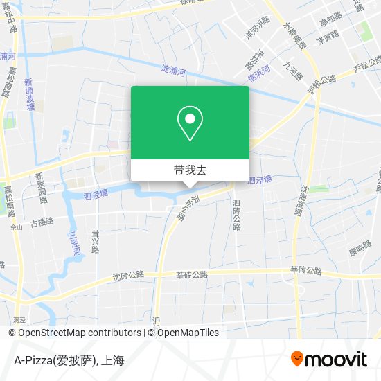 A-Pizza(爱披萨)地图