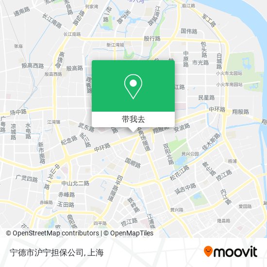 宁德市沪宁担保公司地图