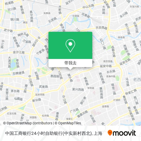 中国工商银行24小时自助银行(中实新村西北)地图