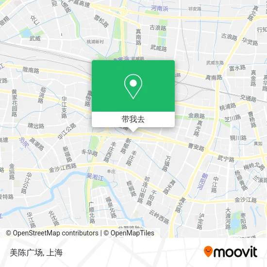 美陈广场地图