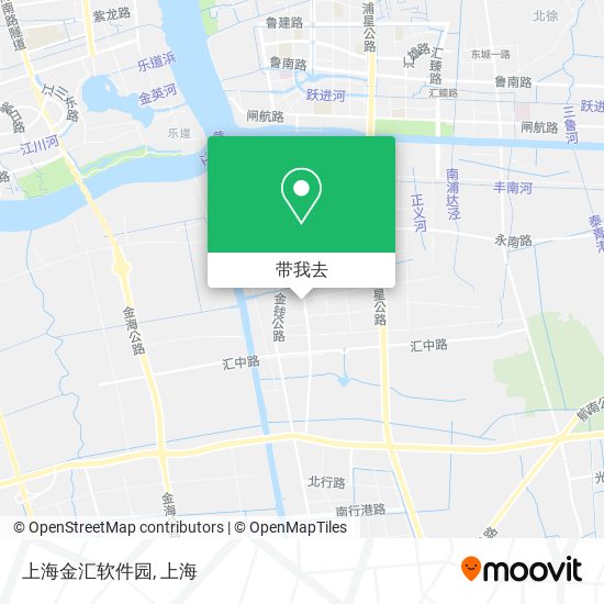 上海金汇软件园地图