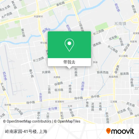 岭南家园-41号楼地图